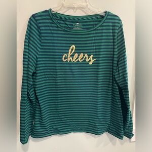 Talbots “Cheers” Long Sleeve T-shirt
